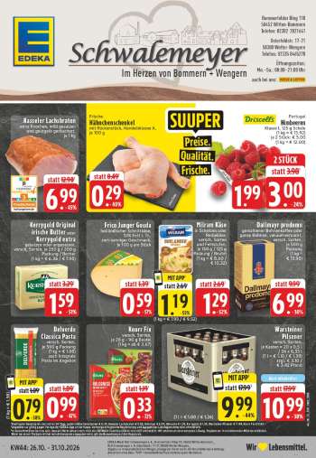 Prospekte Edeka - 26.10.2026 - 31.10.2026.