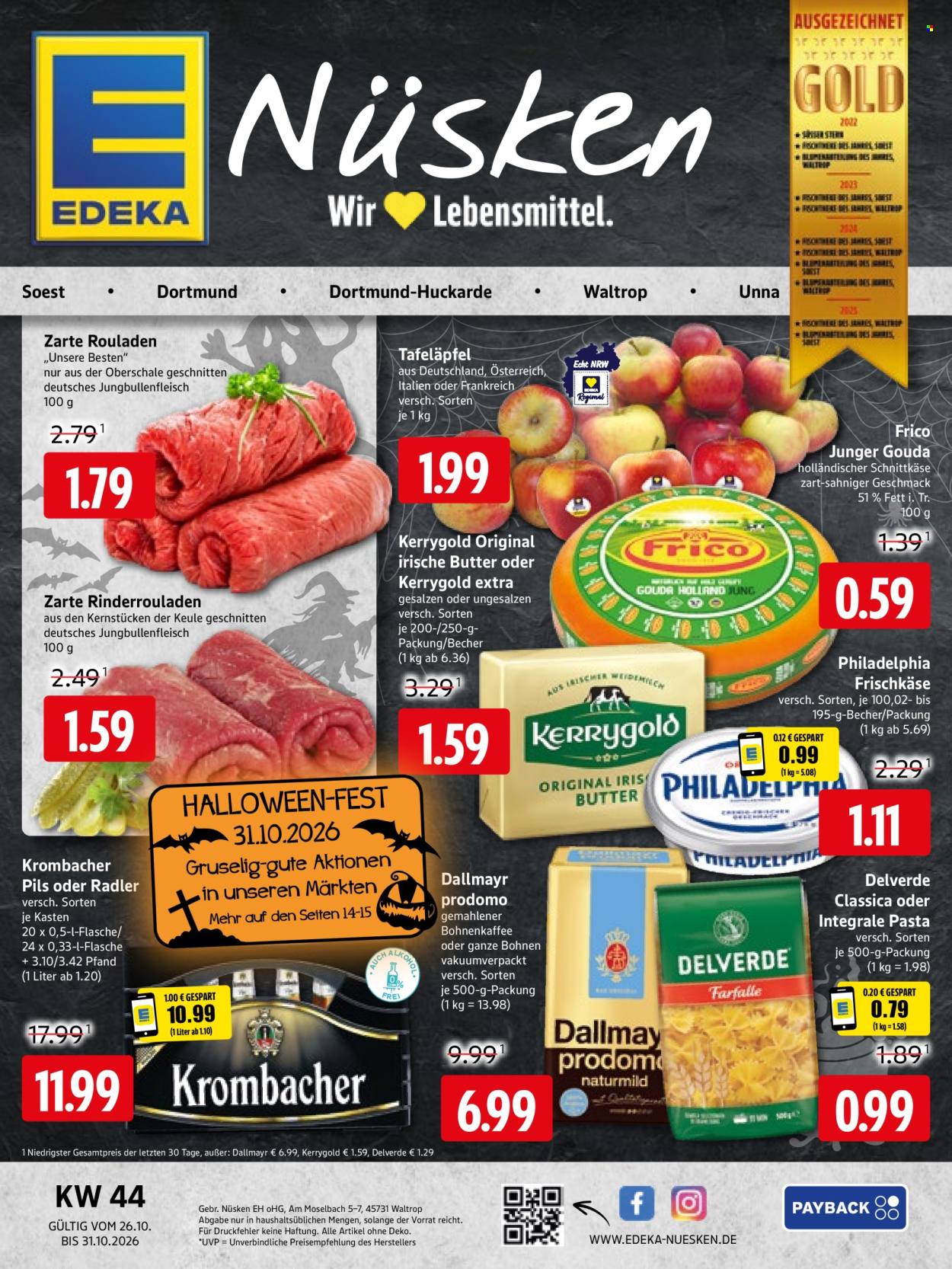 E center Prospekte  - 26.10.2026 - 31.10.2026. Seite 1