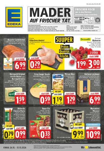 Prospekte Edeka - 26.10.2026 - 31.10.2026.