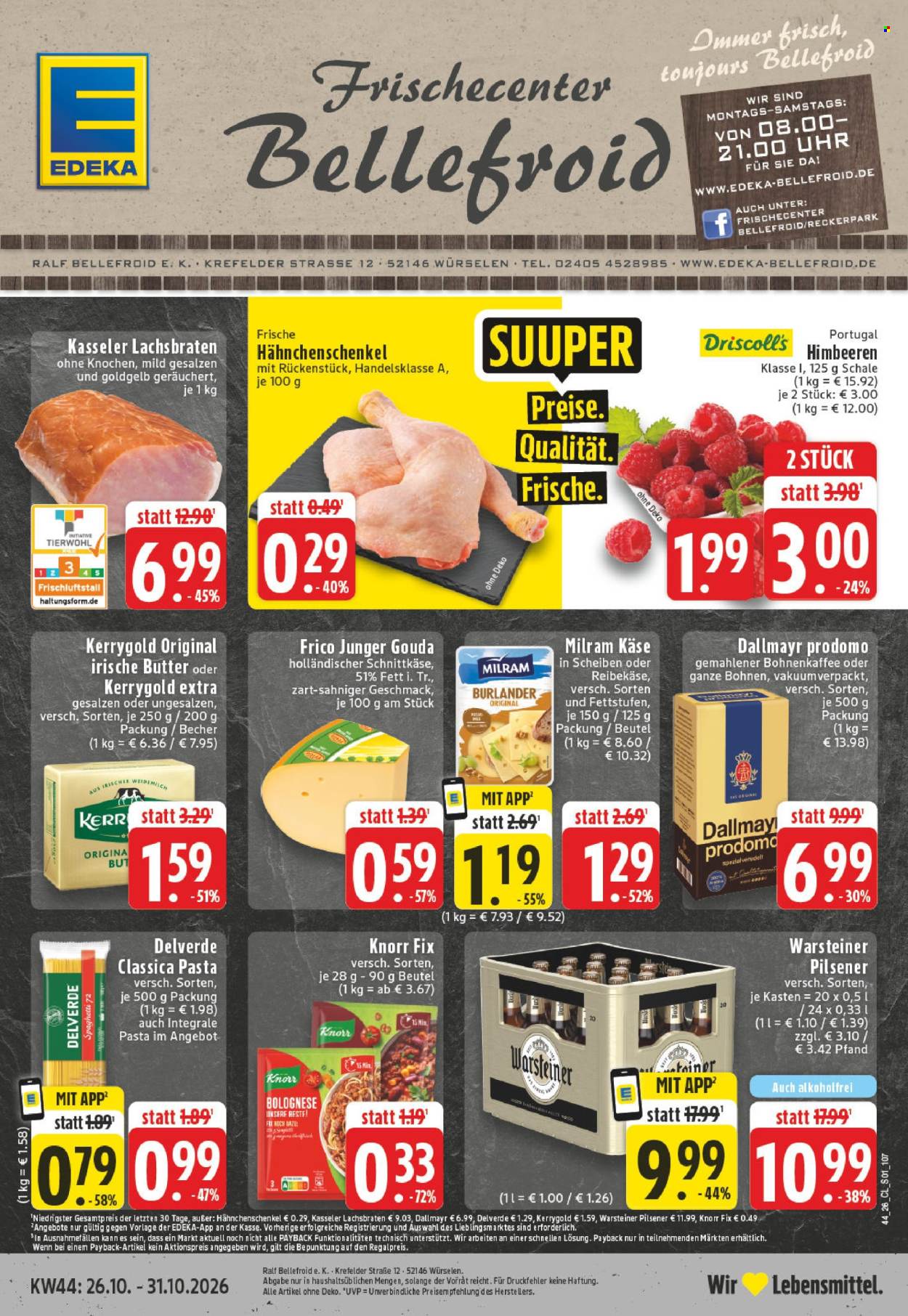 Edeka Prospekte  - 26.10.2026 - 31.10.2026. Seite 1