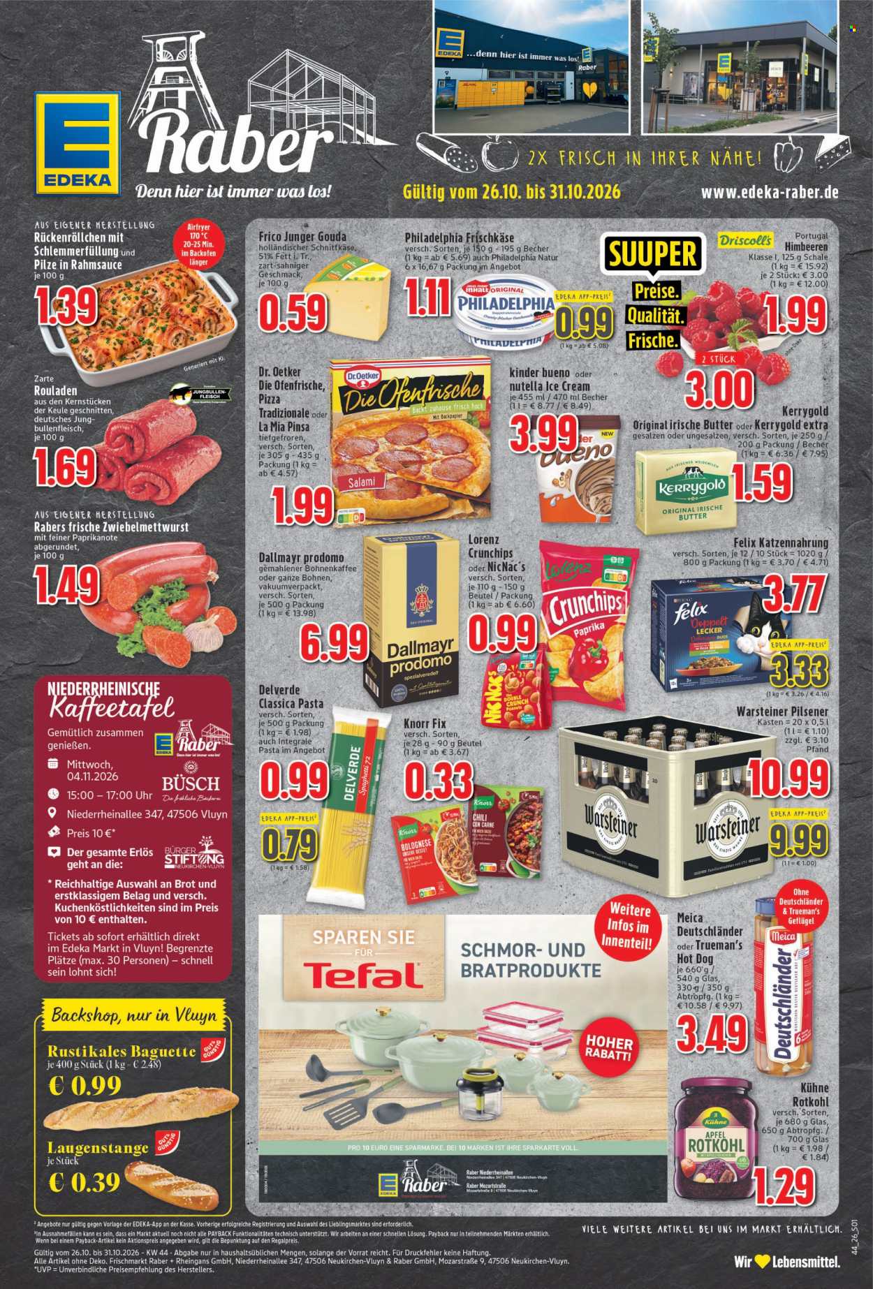 Edeka Prospekte  - 26.10.2026 - 31.10.2026. Seite 1
