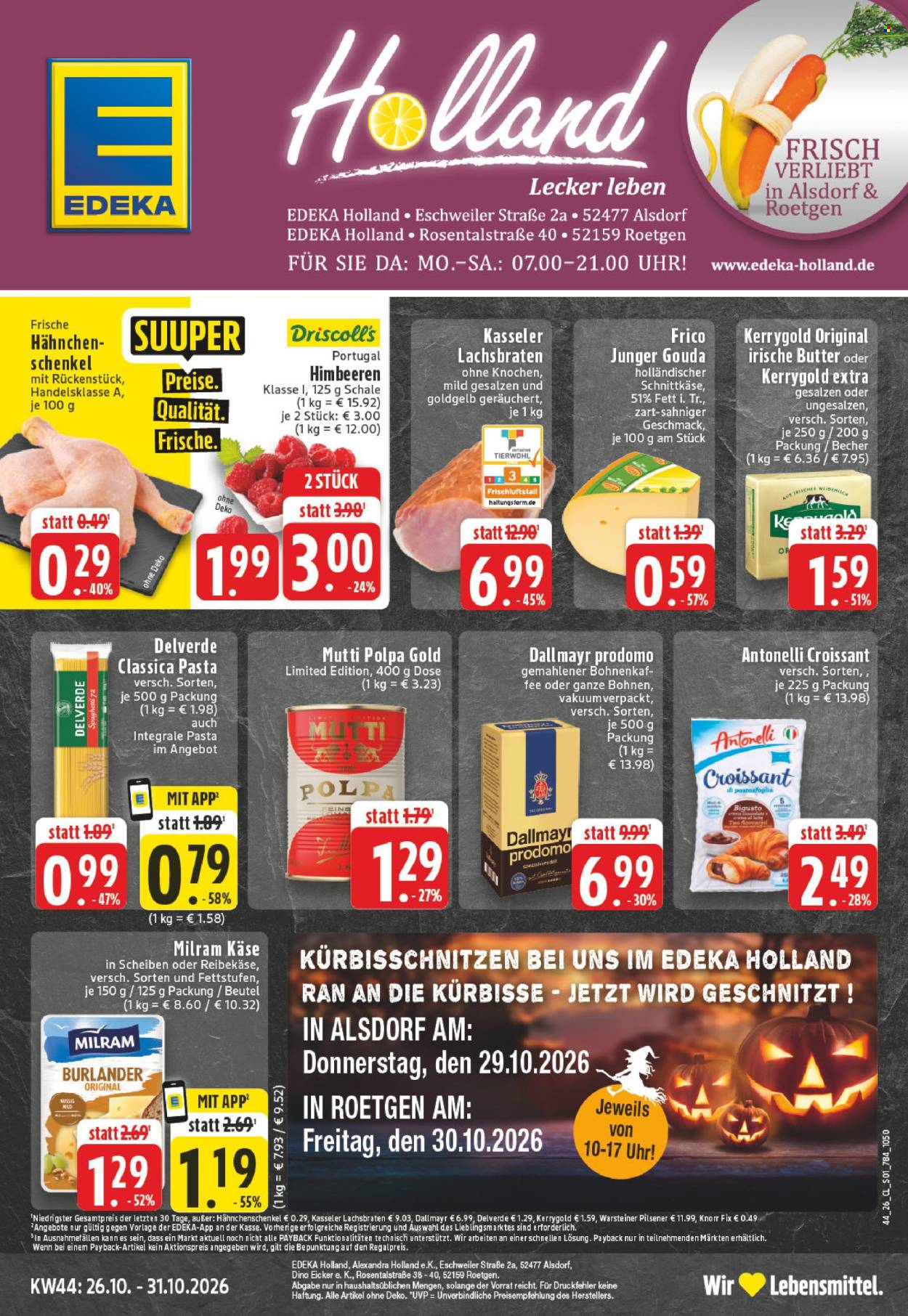 Edeka Prospekte  - 26.10.2026 - 31.10.2026. Seite 1