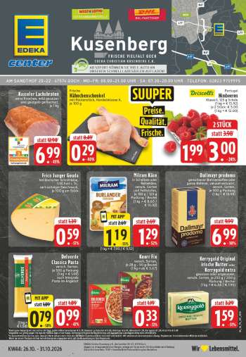 Prospekte Edeka - 26.10.2026 - 31.10.2026.