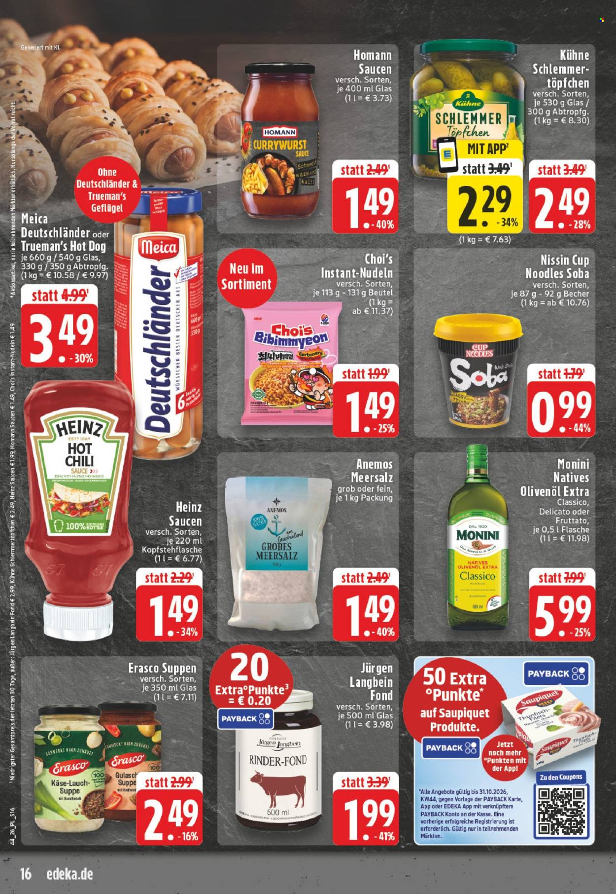 Edeka Prospekte  - 26.10.2026 - 31.10.2026. Seite 16