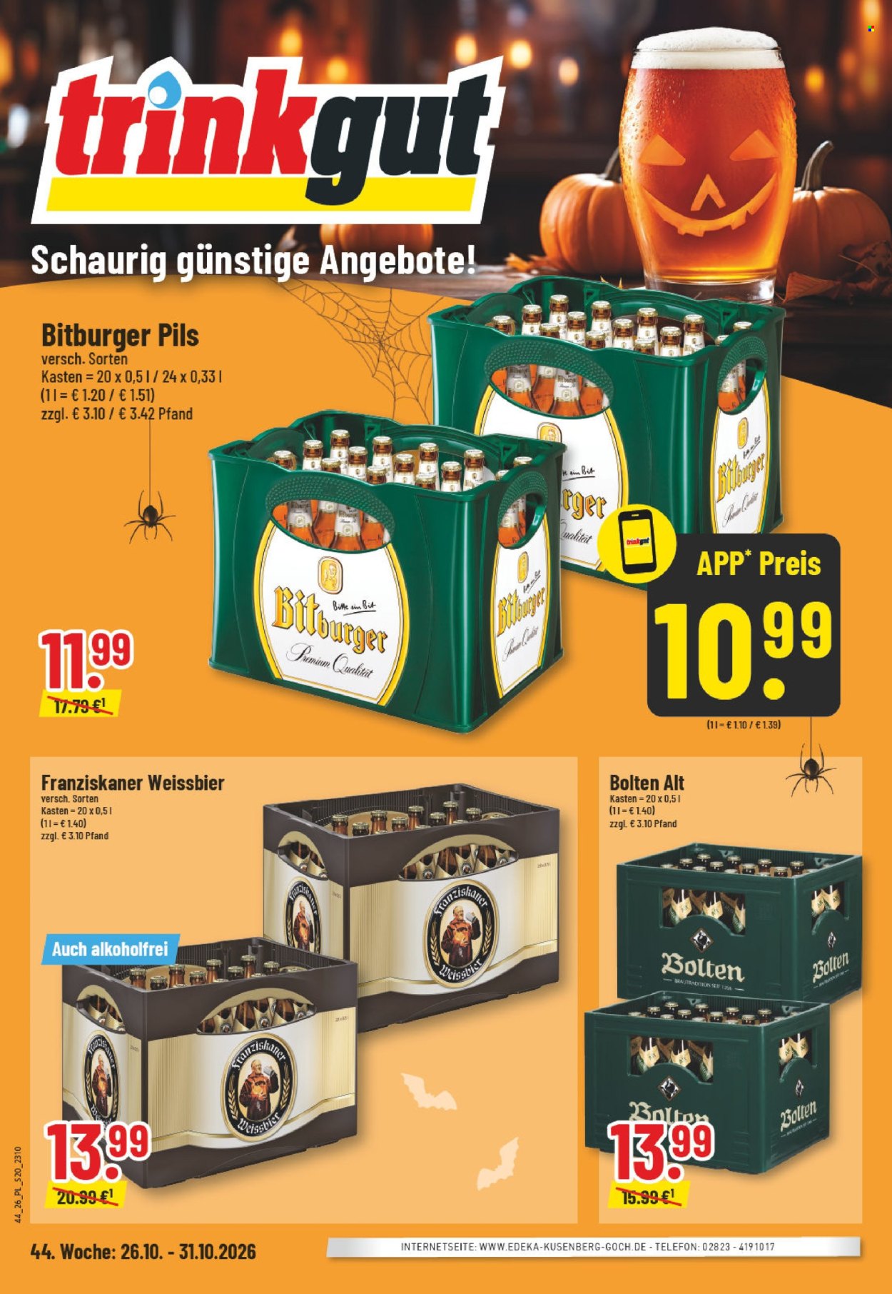 Edeka Prospekte  - 26.10.2026 - 31.10.2026. Seite 20