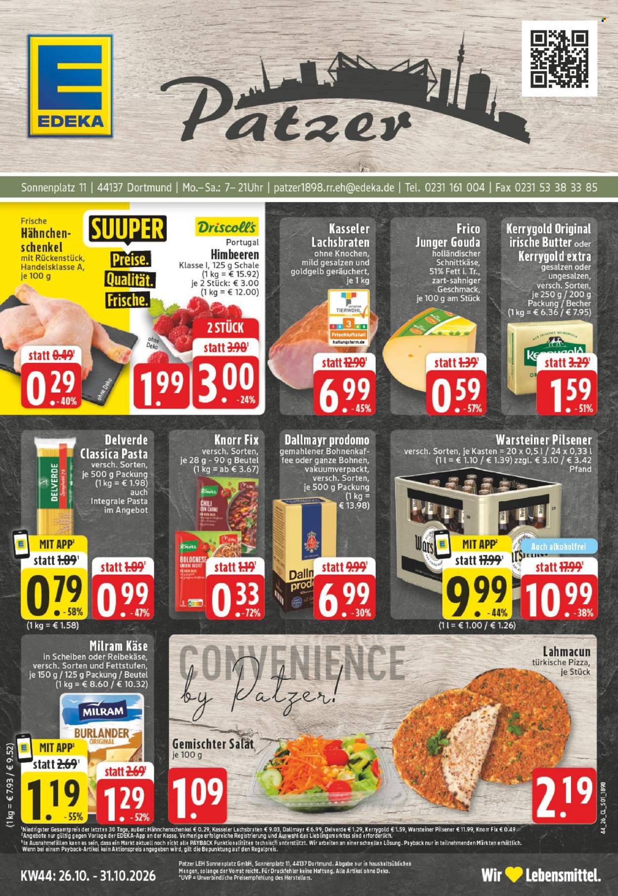 Edeka Prospekte  - 26.10.2026 - 31.10.2026. Seite 1