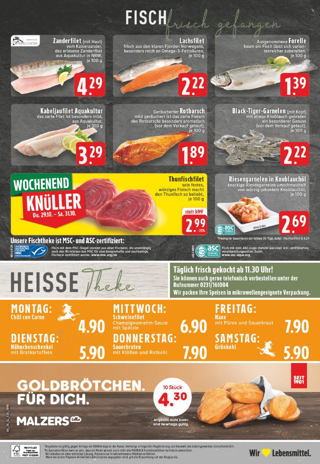 Edeka Prospekte  - 26.10.2026 - 31.10.2026. Seite 28