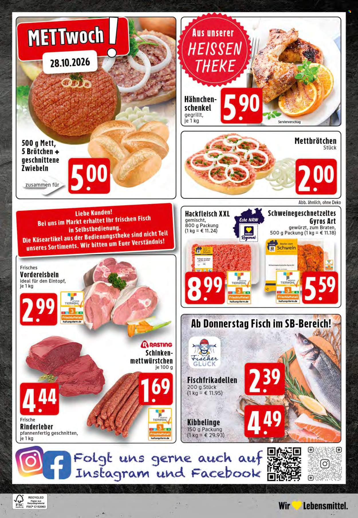 Edeka Prospekte  - 26.10.2026 - 31.10.2026. Seite 24