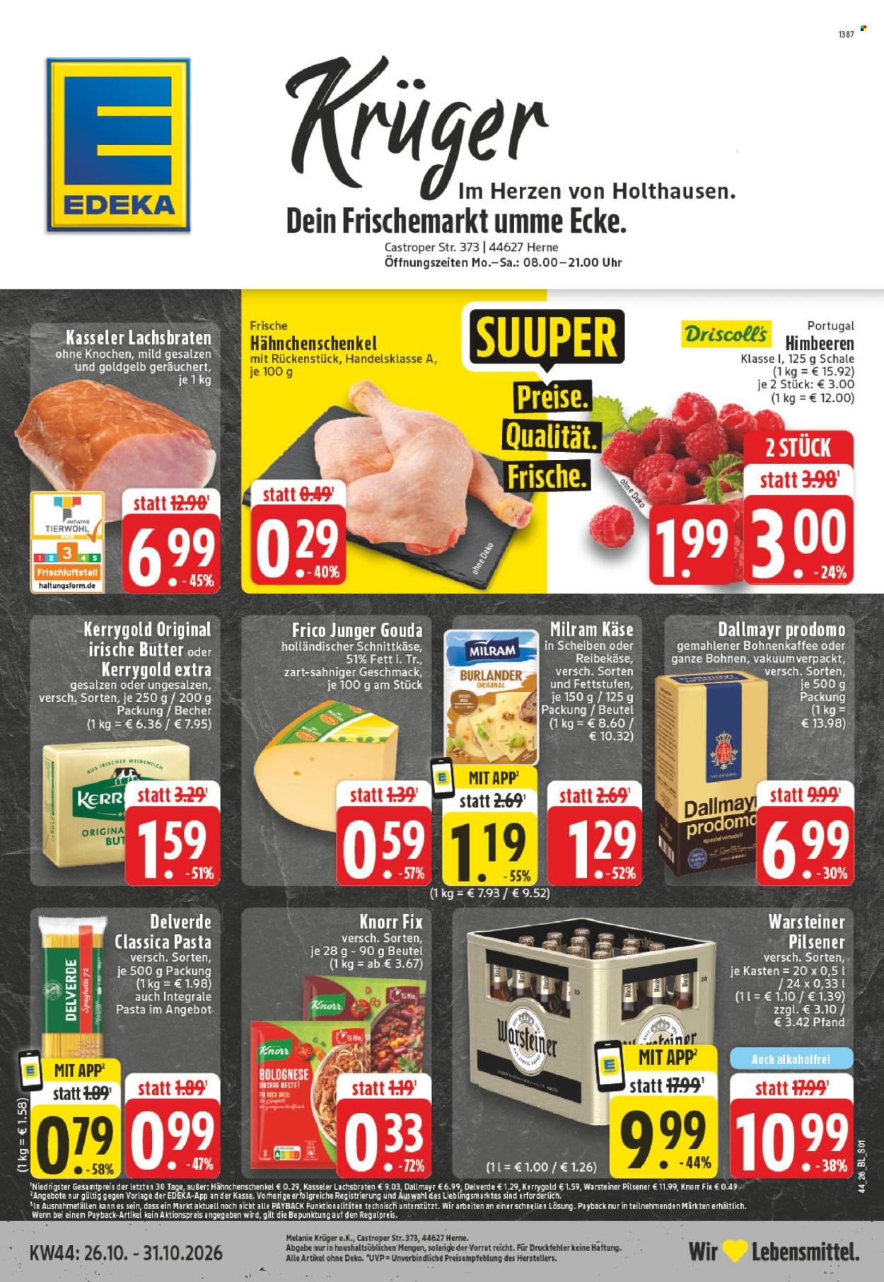 Edeka Prospekte  - 26.10.2026 - 31.10.2026. Seite 1