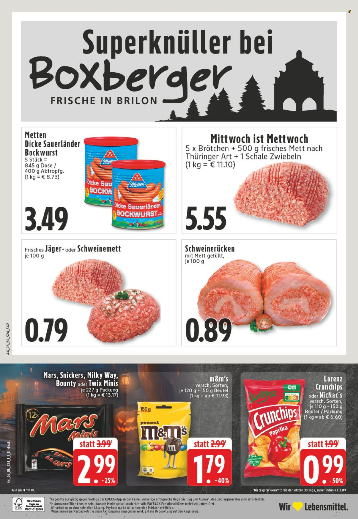 Edeka Prospekte  - 26.10.2026 - 31.10.2026. Seite 26