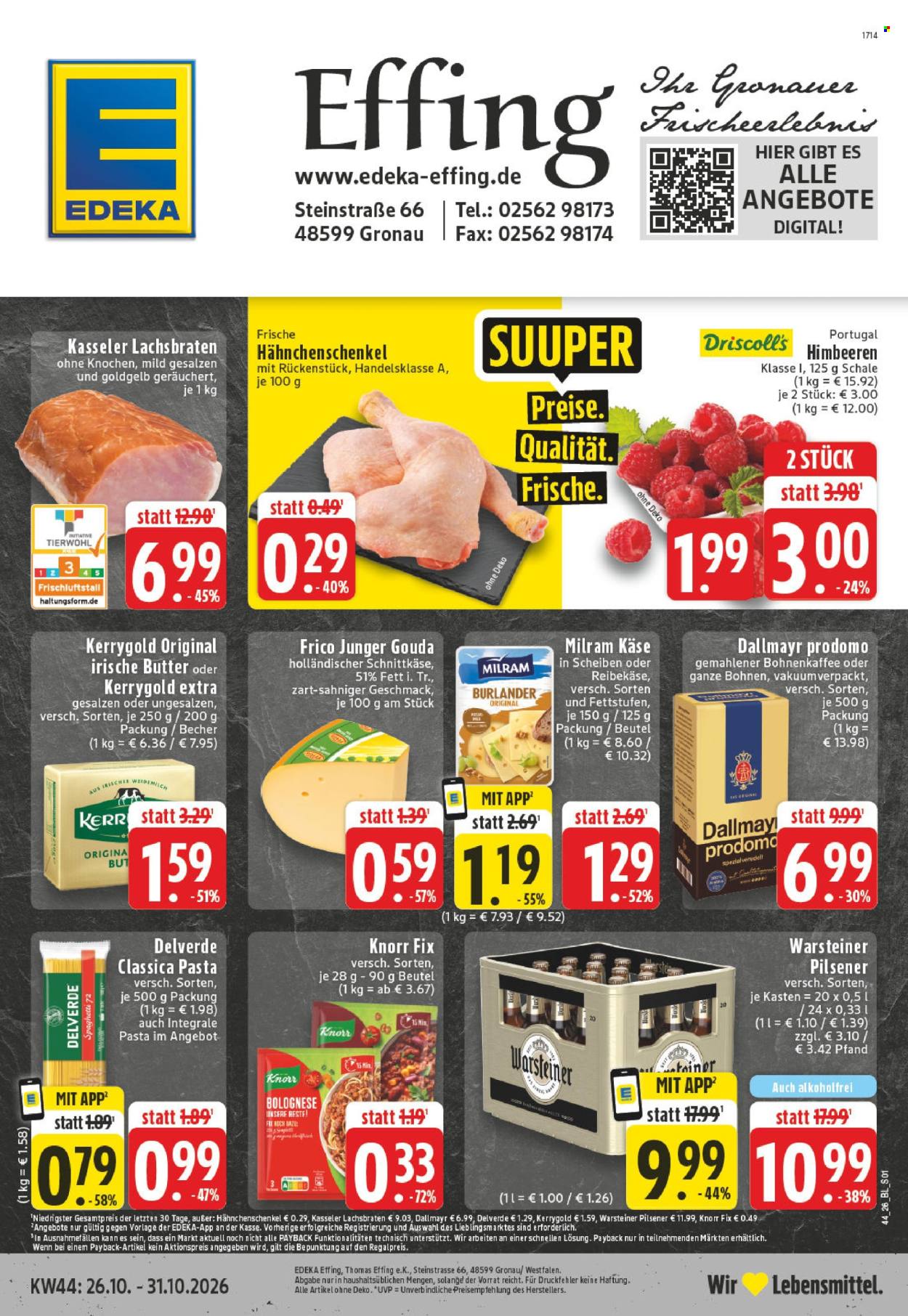 Edeka Prospekte  - 26.10.2026 - 31.10.2026. Seite 1