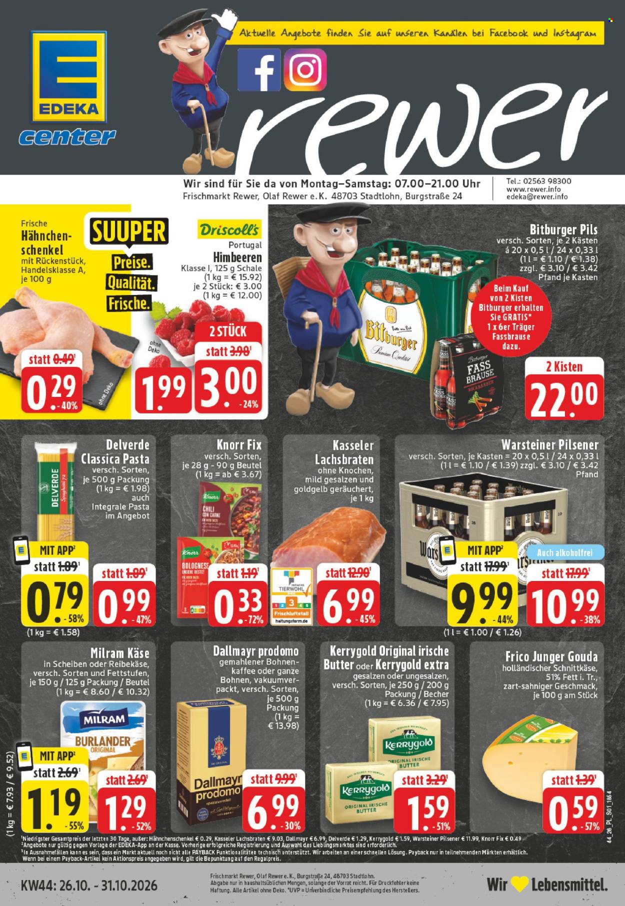 E center Prospekte  - 26.10.2026 - 31.10.2026. Seite 1