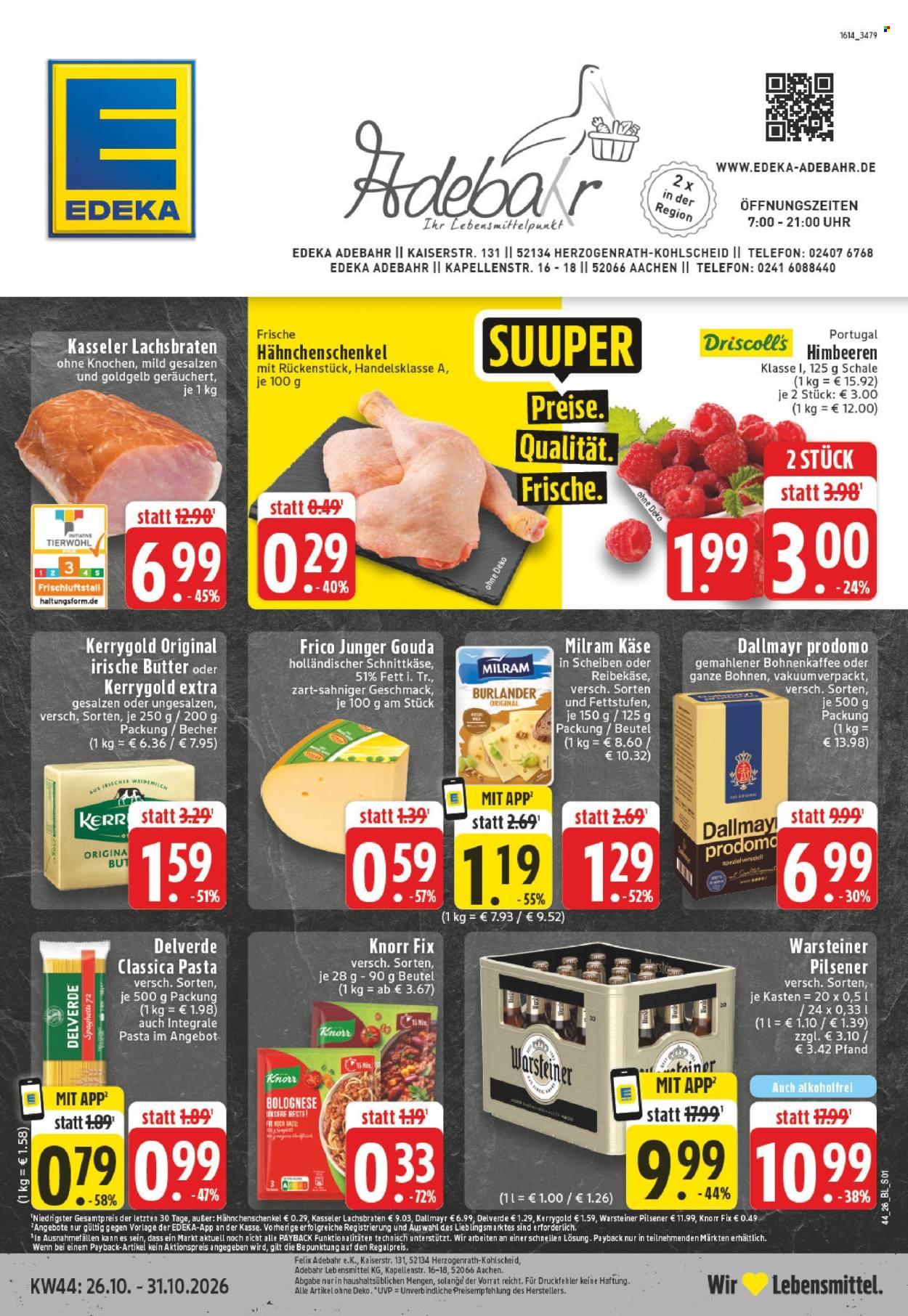 Edeka Prospekte  - 26.10.2026 - 31.10.2026. Seite 1