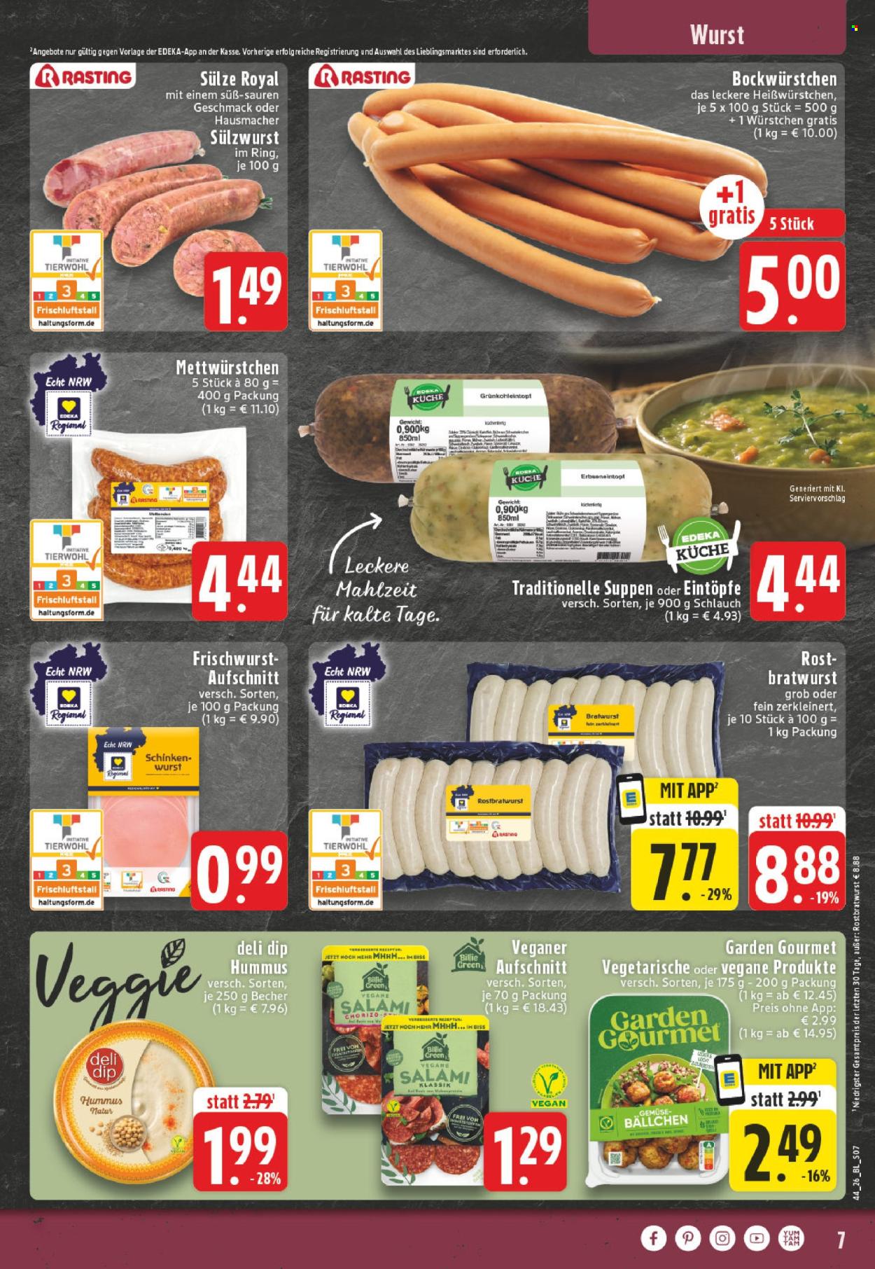 Edeka Prospekte  - 26.10.2026 - 31.10.2026. Seite 7