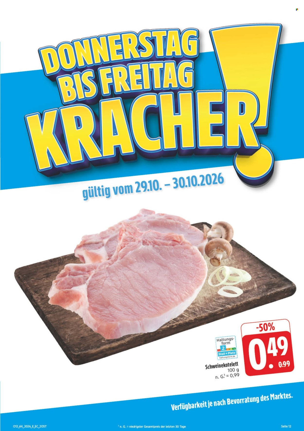 Edeka Prospekte  - 26.10.2026 - 31.10.2026. Seite 39
