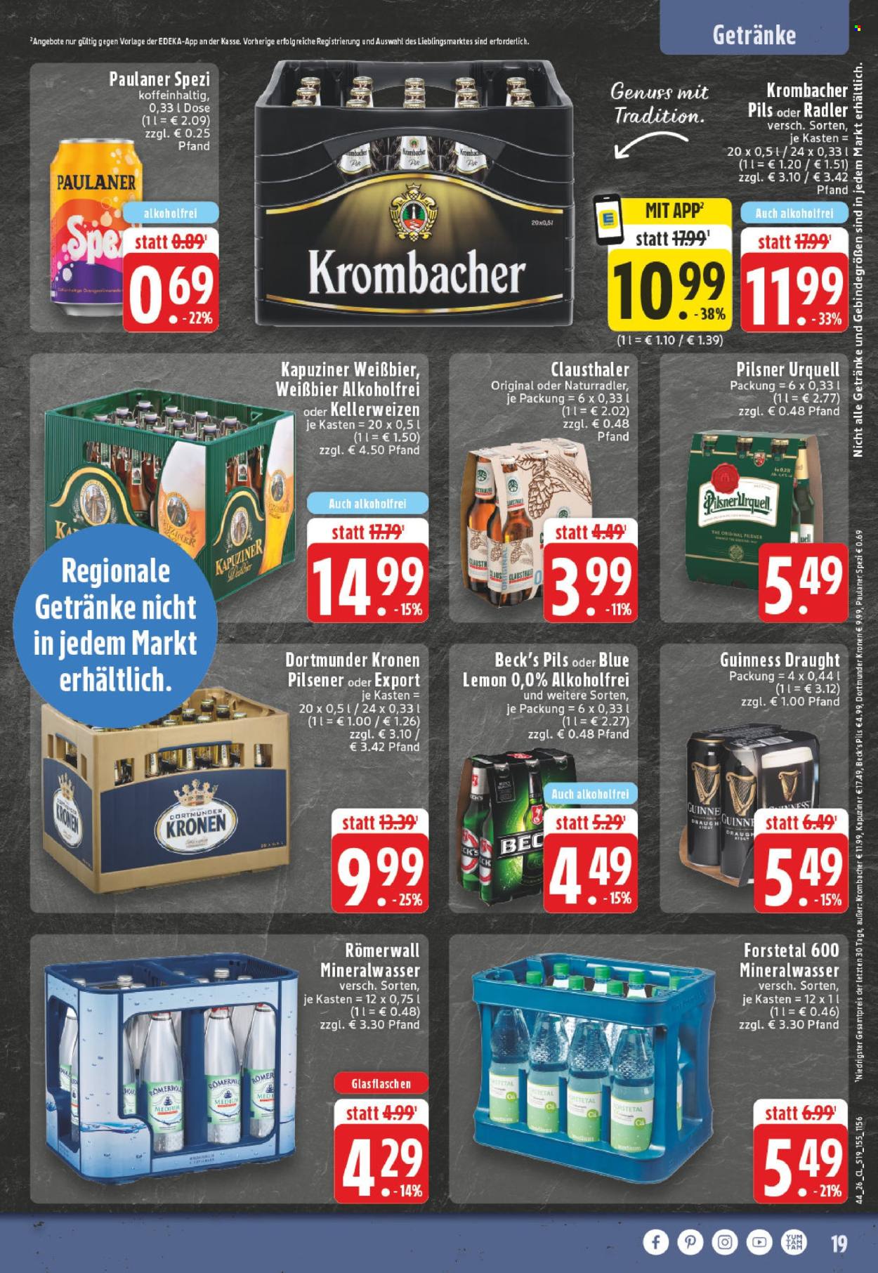 Edeka Prospekte  - 26.10.2026 - 31.10.2026. Seite 19