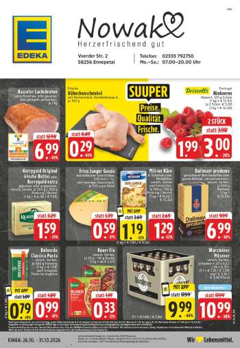 Prospekte Edeka - 26.10.2026 - 31.10.2026.
