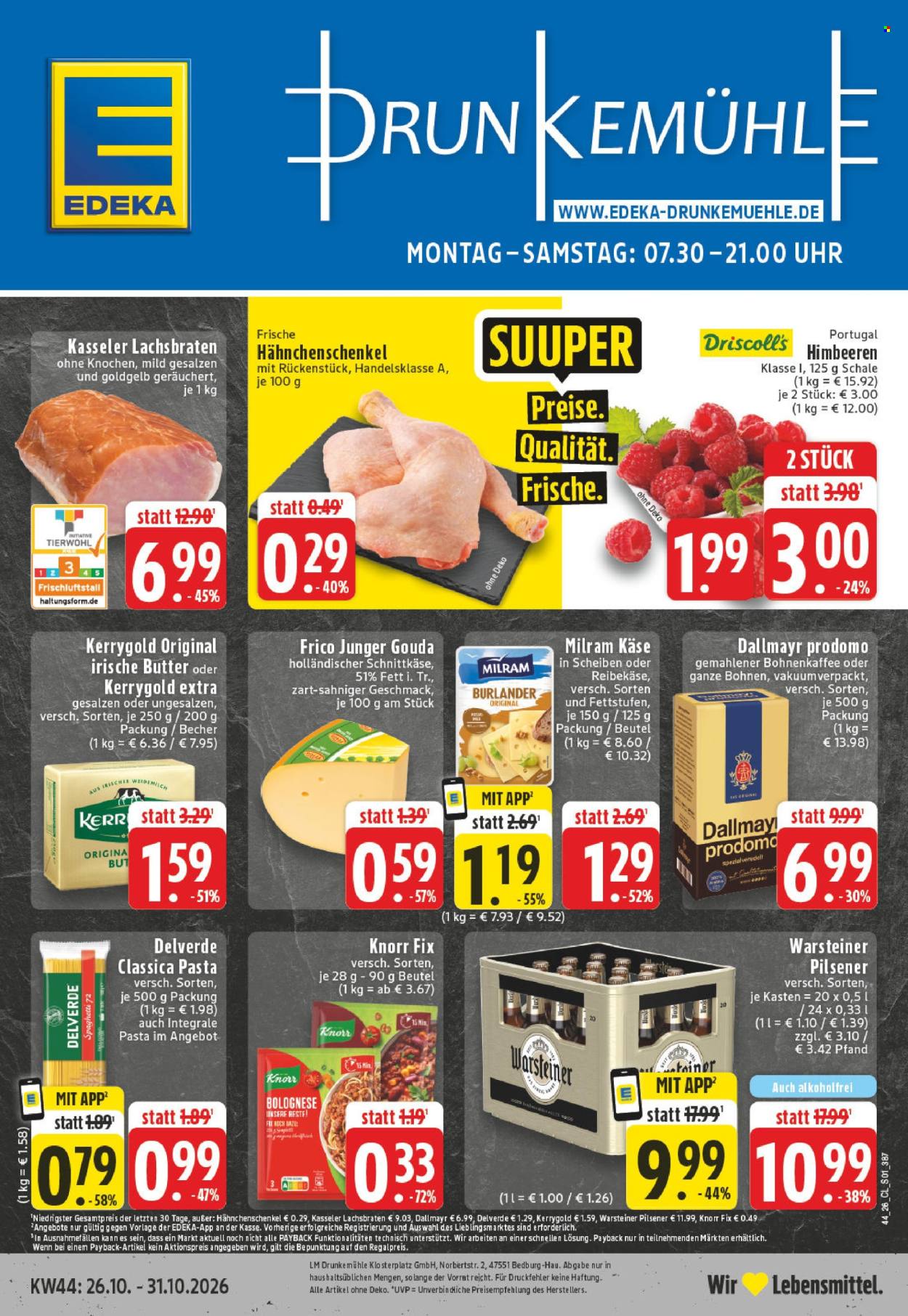 Edeka Prospekte  - 26.10.2026 - 31.10.2026. Seite 1