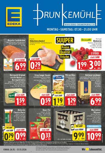 Prospekte Edeka - 26.10.2026 - 31.10.2026.