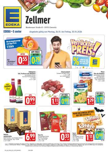 Prospekte Edeka - 26.10.2026 - 31.10.2026.