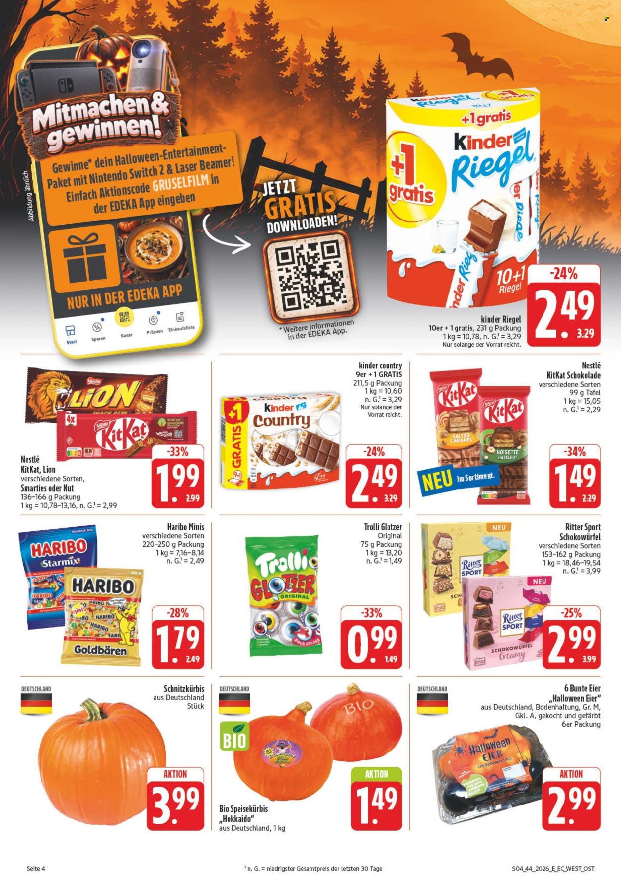 Edeka Prospekte  - 26.10.2026 - 31.10.2026. Seite 10
