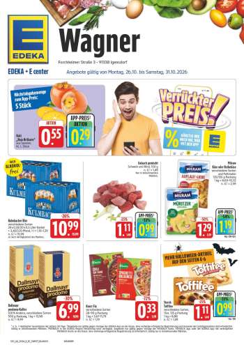 Prospekte Edeka - 26.10.2026 - 31.10.2026.