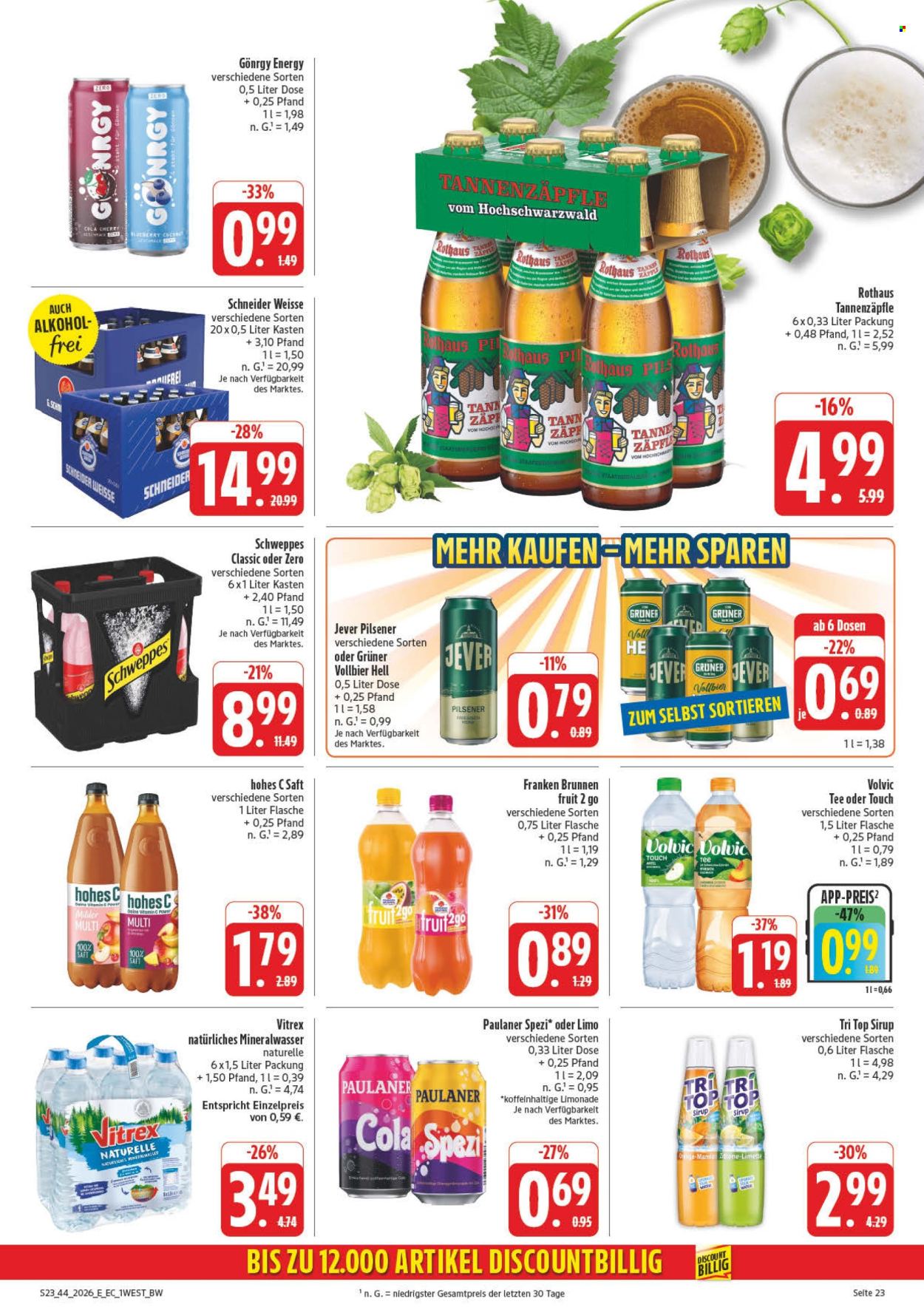 Edeka Prospekte  - 26.10.2026 - 31.10.2026. Seite 33