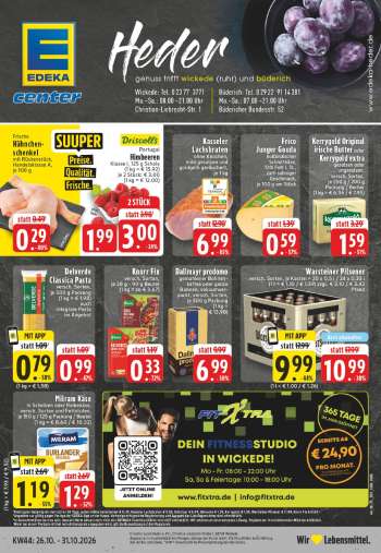 Prospekte Edeka - 26.10.2026 - 31.10.2026.
