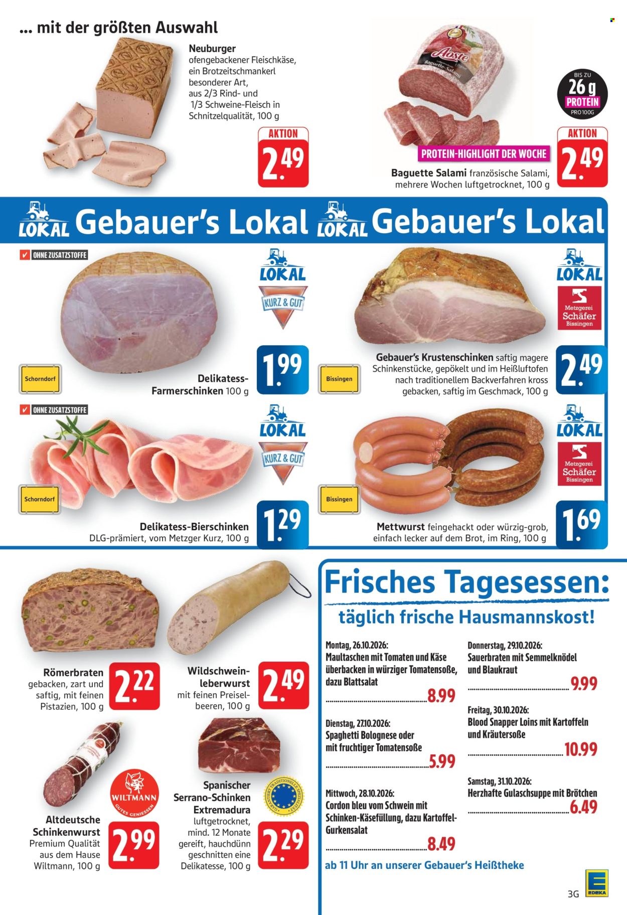 E center Prospekte  - 26.10.2026 - 31.10.2026. Seite 3