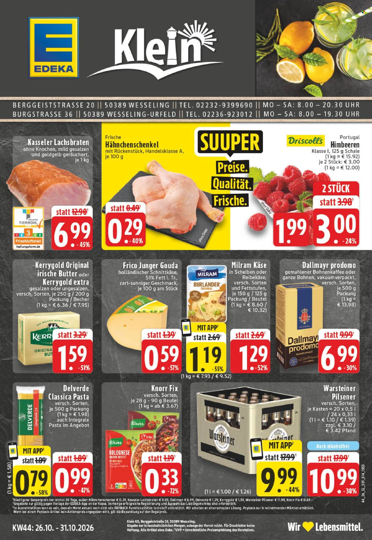 Edeka Prospekte  - 26.10.2026 - 31.10.2026. Seite 1