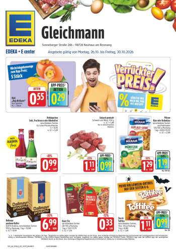 Prospekte Edeka - 26.10.2026 - 31.10.2026.