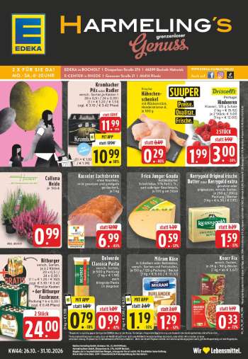 Prospekte Edeka - 26.10.2026 - 31.10.2026.