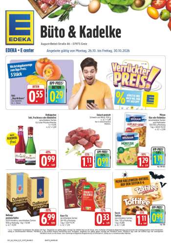 Prospekte E center - 26.10.2026 - 31.10.2026.