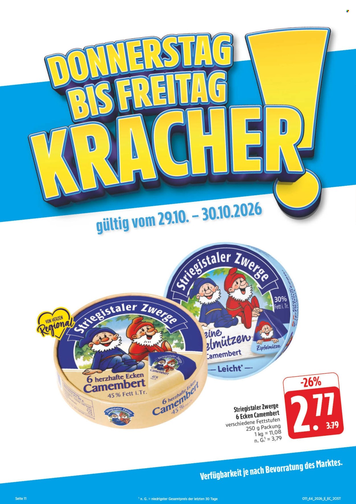 Edeka Prospekte  - 26.10.2026 - 31.10.2026. Seite 38