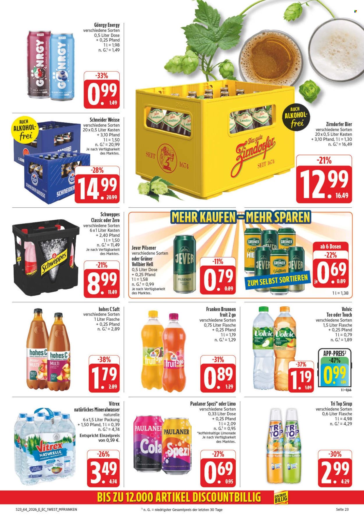 Edeka Prospekte  - 26.10.2026 - 31.10.2026. Seite 33