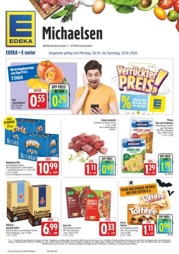 Prospekte Edeka - 26.10.2026 - 31.10.2026.