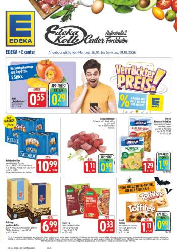 Prospekte E center - 26.10.2026 - 31.10.2026.