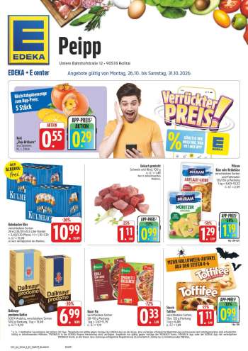 Prospekte Edeka - 26.10.2026 - 31.10.2026.