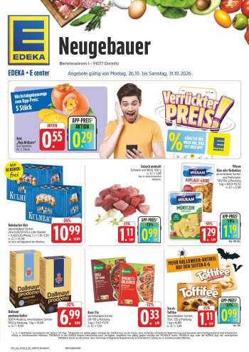 Prospekte Edeka - 26.10.2026 - 31.10.2026.