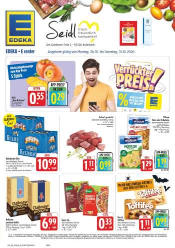 Prospekte E center - 26.10.2026 - 31.10.2026.