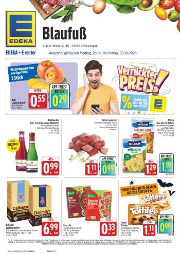 Prospekte Edeka - 26.10.2026 - 31.10.2026.