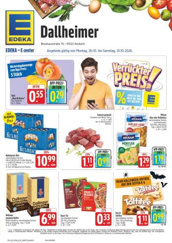 Prospekte E center - 26.10.2026 - 31.10.2026.