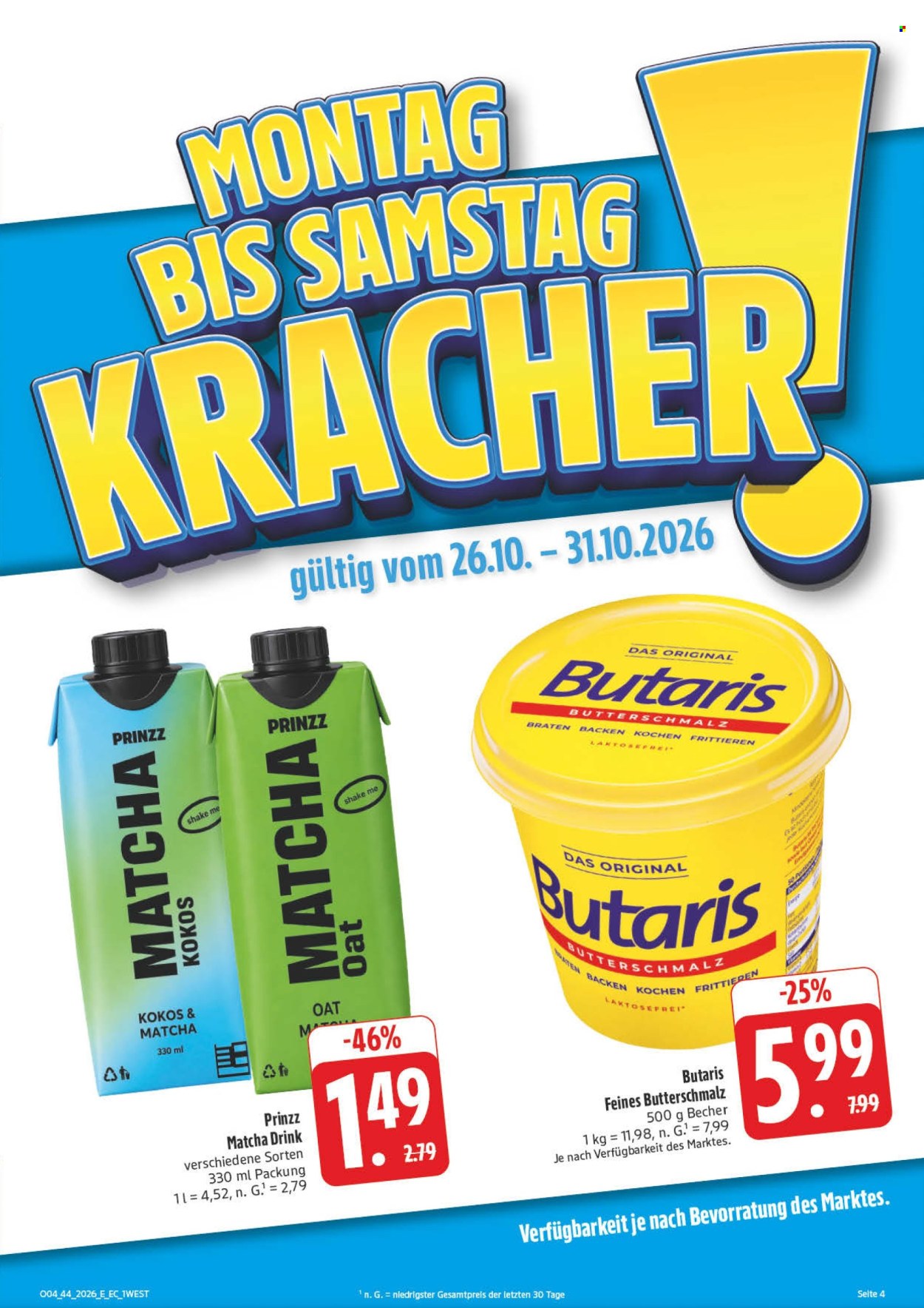 Edeka Prospekte  - 26.10.2026 - 31.10.2026. Seite 9
