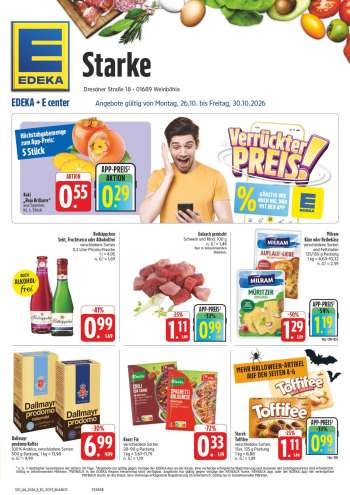 Prospekte Edeka - 26.10.2026 - 31.10.2026.