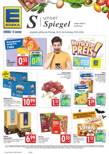 Prospekte Edeka - 26.10.2026 - 31.10.2026.