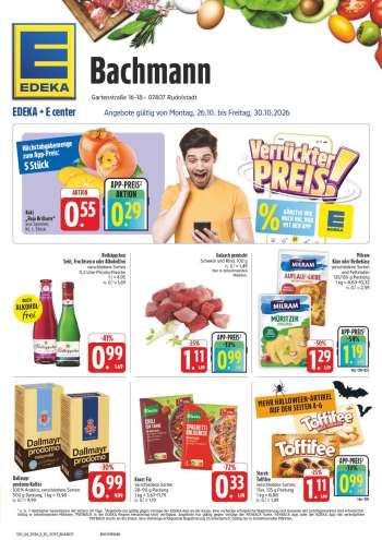 Prospekte Edeka - 26.10.2026 - 31.10.2026.