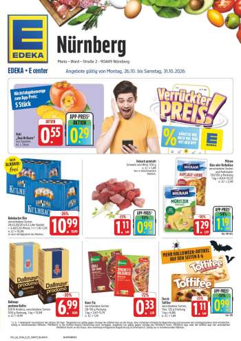 Prospekte Edeka - 26.10.2026 - 31.10.2026.