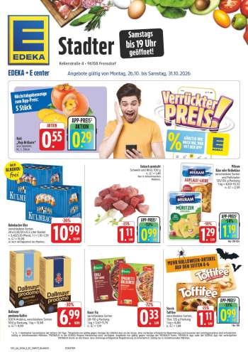 Prospekte Edeka - 26.10.2026 - 31.10.2026.