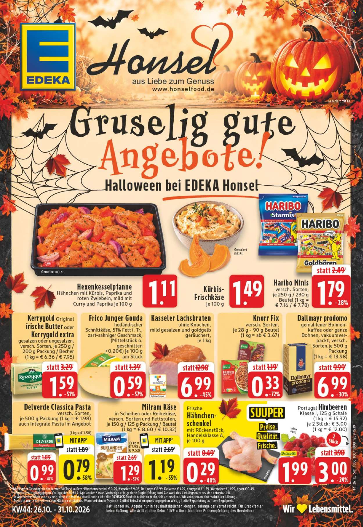 Edeka Prospekte  - 26.10.2026 - 31.10.2026. Seite 1