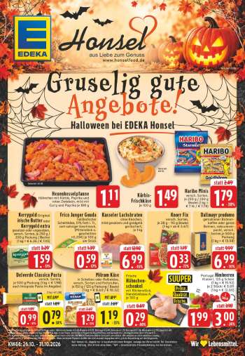 Prospekte Edeka - 26.10.2026 - 31.10.2026.